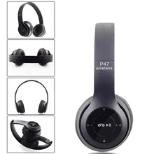 P47 Earphones Wireless Headphones Inalambicos For IOS Android Mobile Xiaomi Sumsamg Huawei Support SD Card Bluetooth Earphone
